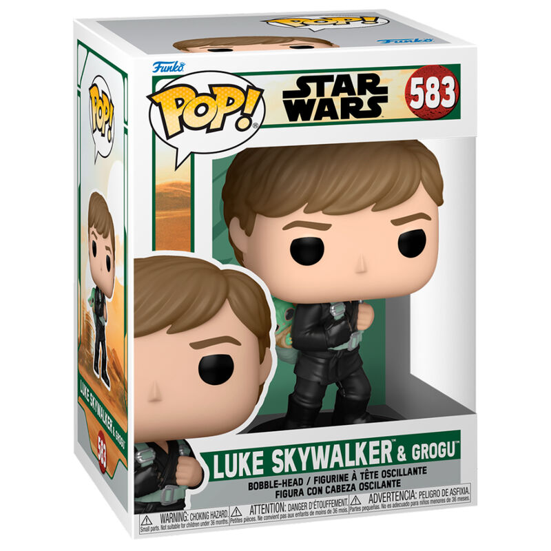 Figurine Funko POP! Star Wars El Libro de Boba Fett 2 Luke Skywalker & Grogu