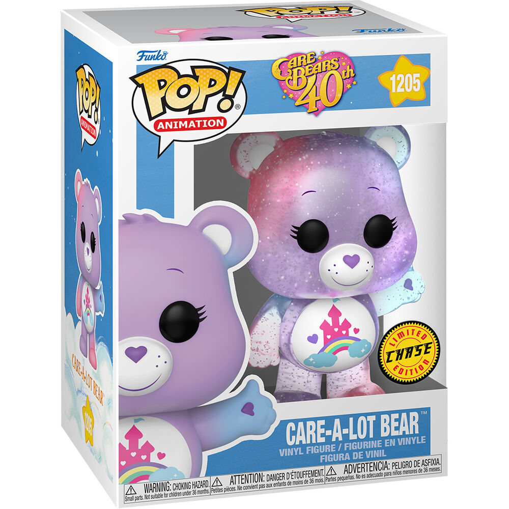Figurine Funko POP! Osos Amorosos Care a Lot Bear 5 + 1 Chase, vue 3