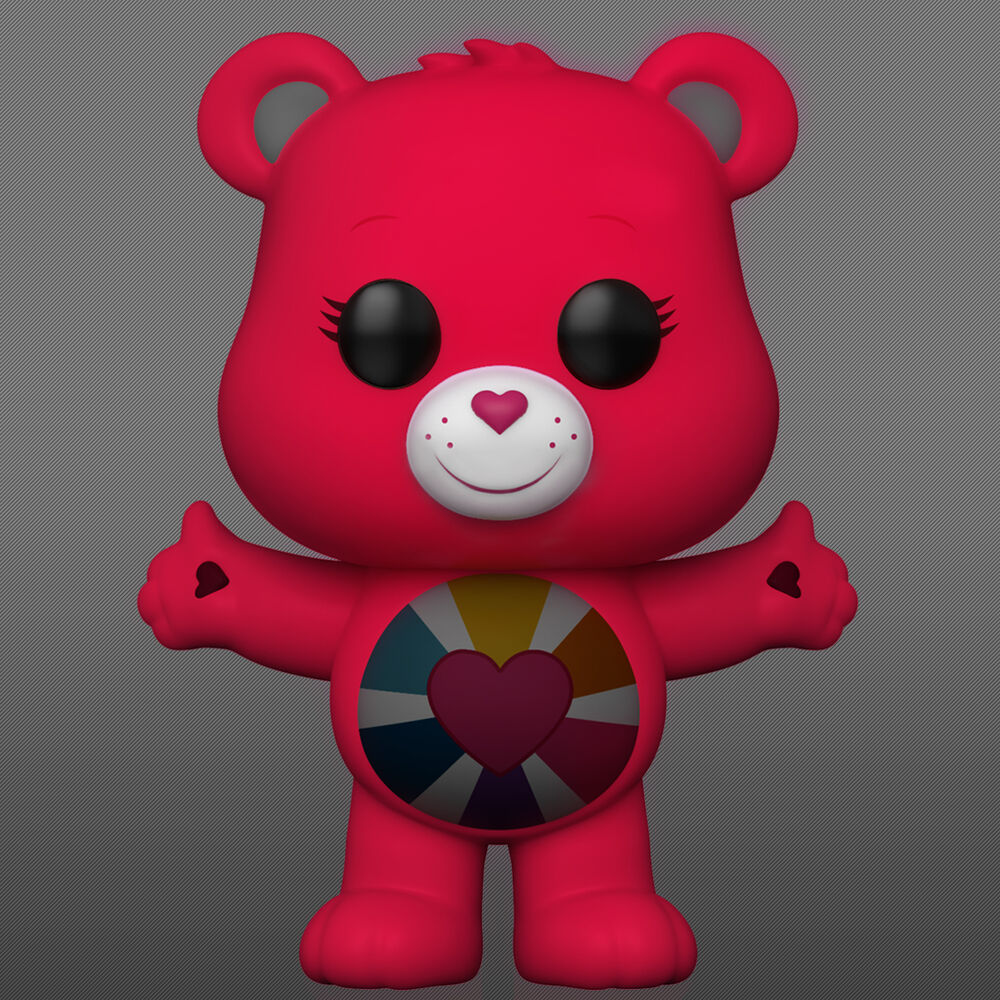 Figurine Funko POP! Care Bears 40th Anniversary Hopeful Heart Bear Chase, vue 2