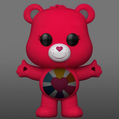 Figurine Funko POP! Care Bears 40th Anniversary Hopeful Heart Bear Chase, vue 2