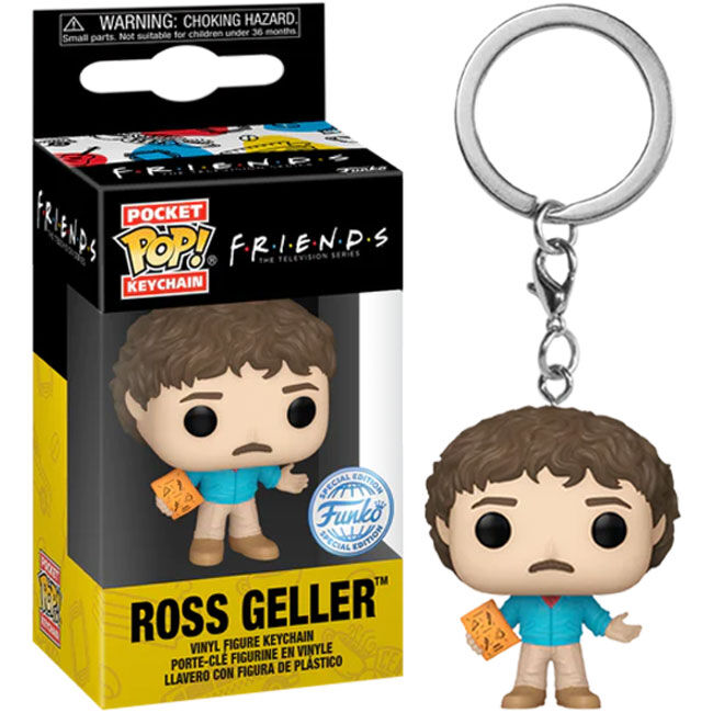 Porte-clés Funko Pocket POP! Friends Ross Geller Exclusive, vue 2