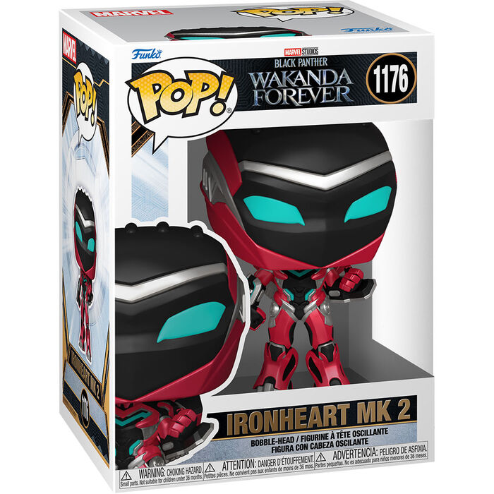 Figurine Funko POP! Marvel Black Panther Wakanda Forever Ironheart MK2