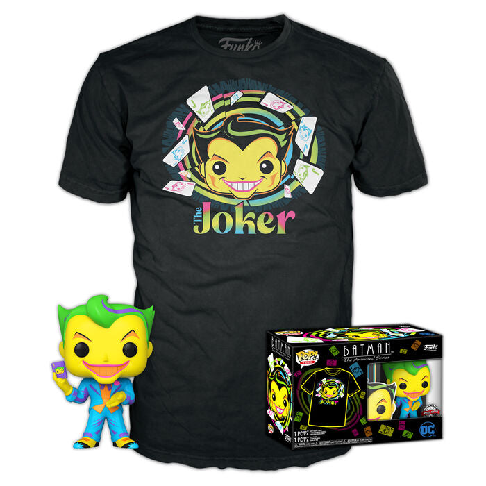 Figurine Funko POP! Set figura POP & Tee DC Comics Batman Joker Exclusive