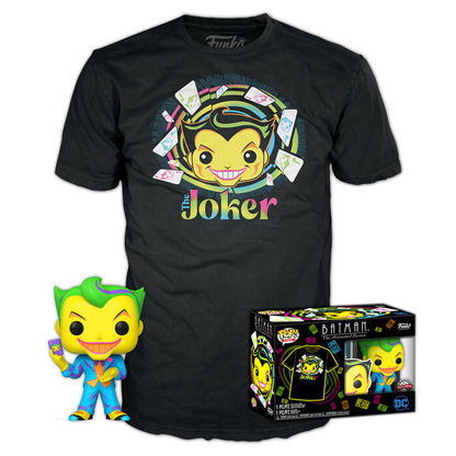 Figurine Funko POP! Set figura POP & Tee DC Comics Batman Joker Exclusive