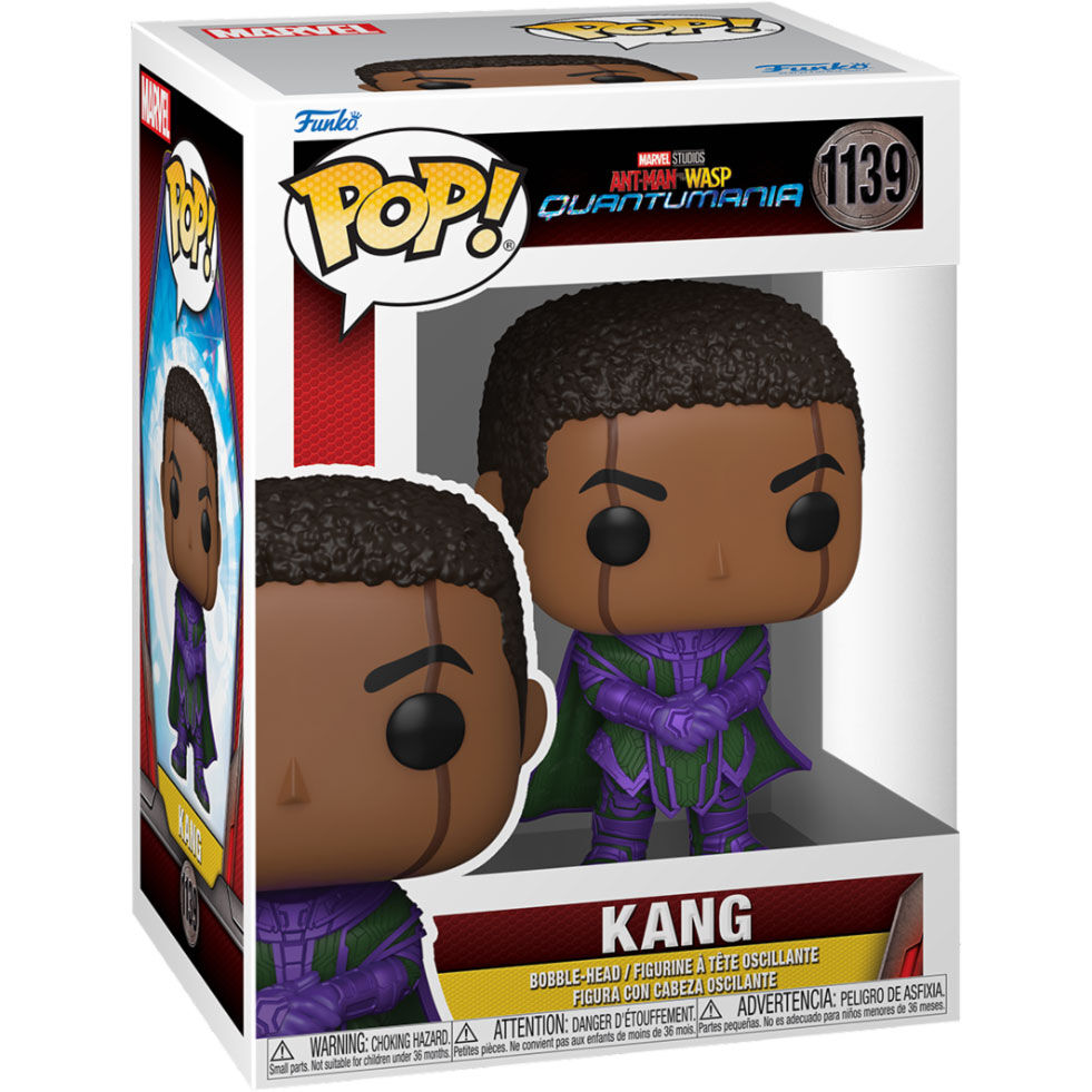 Figurine Funko POP! Marvel Ant Man and the Wasp Quantumania Kang, vue 3