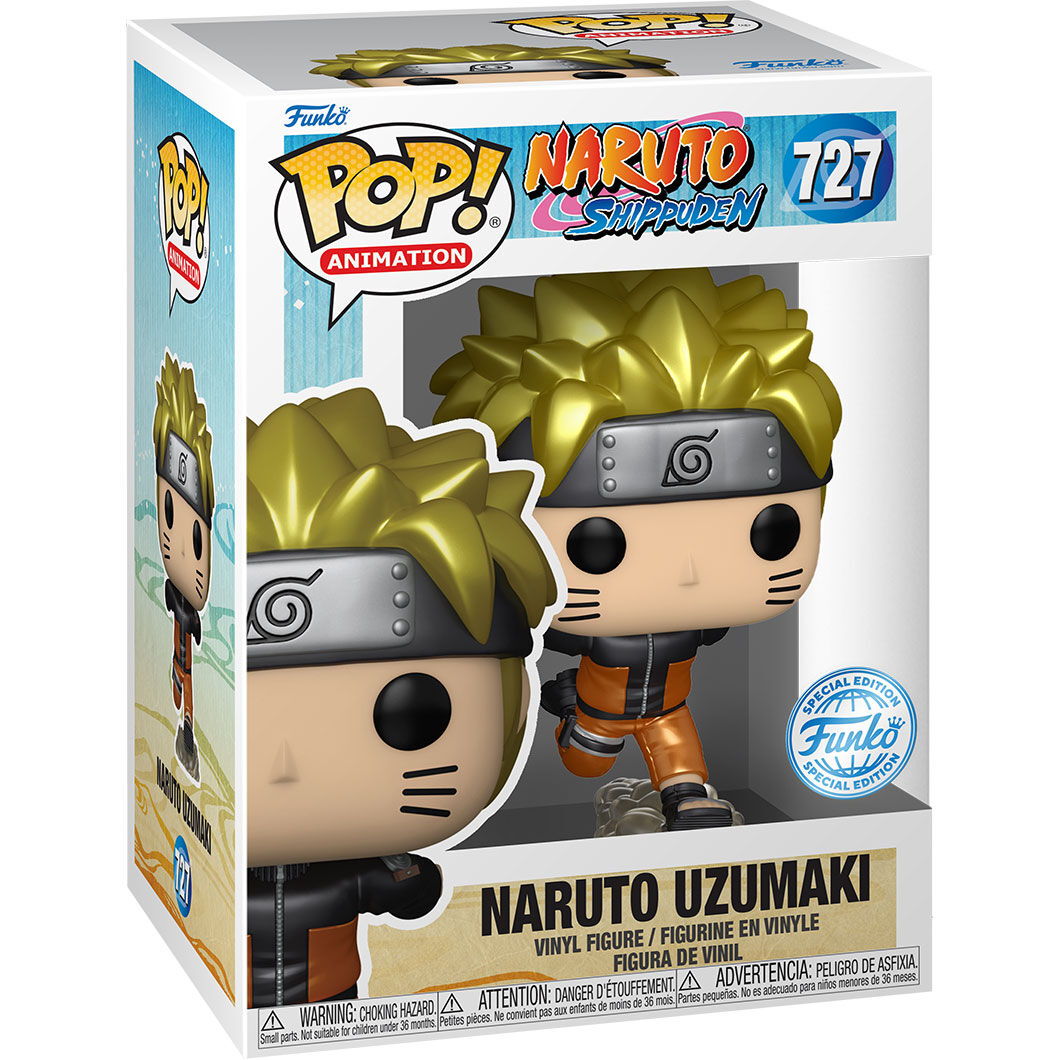 Figurine Funko POP! Set figura POP & Tee Naruto Shippuden Exclusive, vue 2
