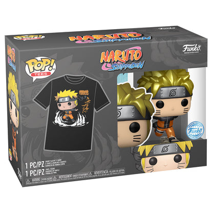 Figurine Funko POP! Set figura POP & Tee Naruto Shippuden Exclusive, vue 4