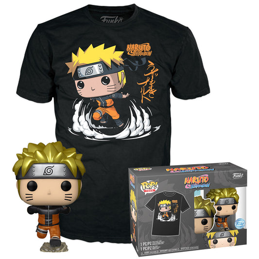 Figurine Funko POP! Set figura POP & Tee Naruto Shippuden Exclusive