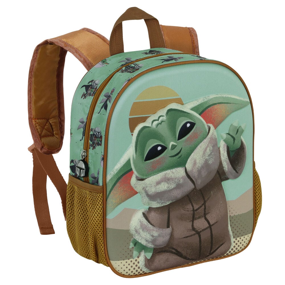 Sac à dos 3D Star Wars The Mandalorian Grogu Say Hi 31 cm, vue 2