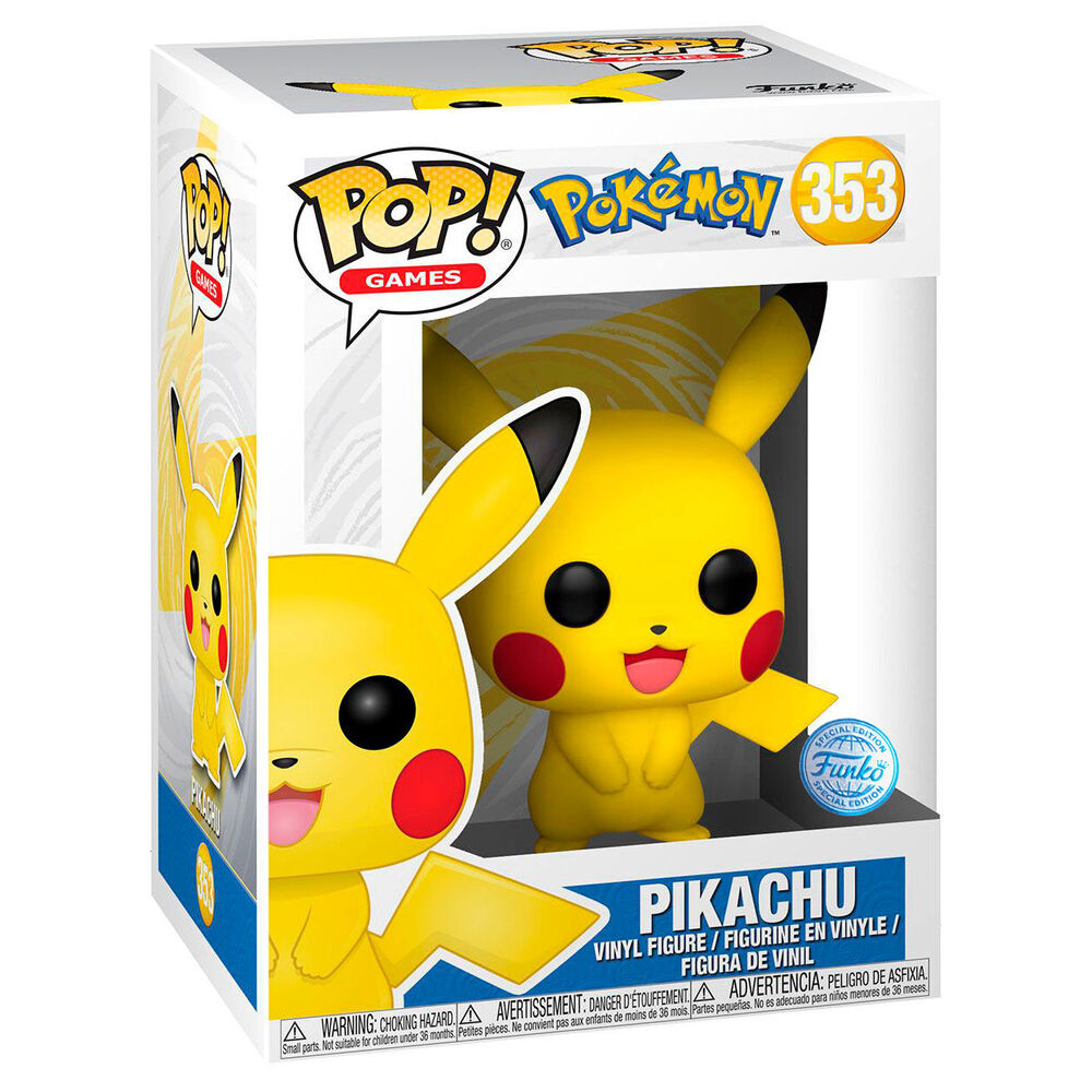 Figurine Funko POP! Pokemon Pikachu Exclusive, vue 2
