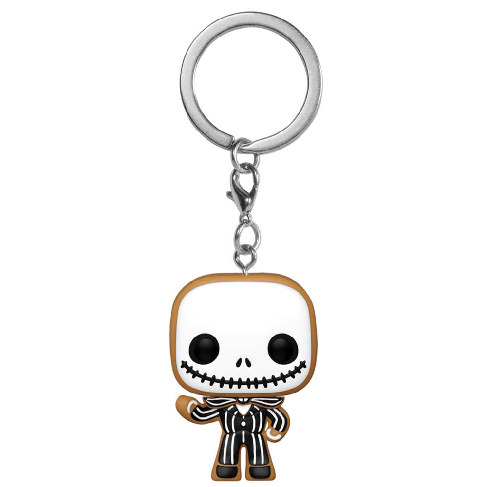 Porte-clés Funko Pocket POP! Disney Pesadilla Antes de Navidad Jack Skellington Gingerbread Exclusive, vue 2
