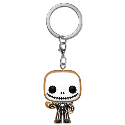 Porte-clés Funko Pocket POP! Disney Pesadilla Antes de Navidad Jack Skellington Gingerbread Exclusive, vue 2