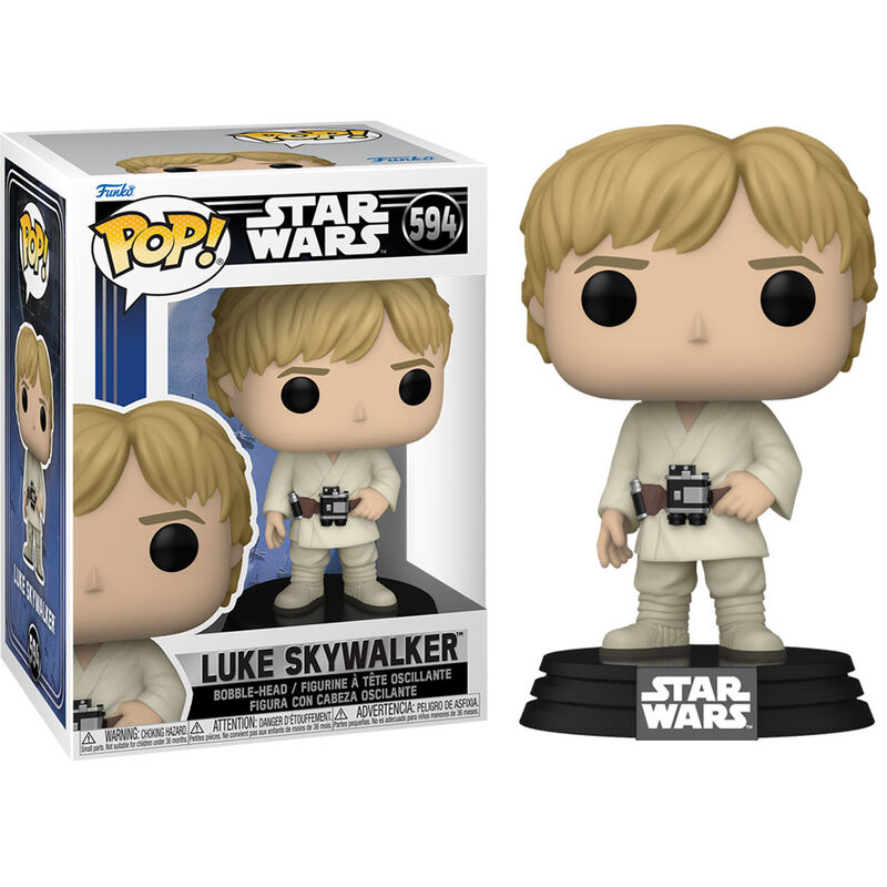Figurine Funko POP! Star Wars Luke Skywalker, vue 2