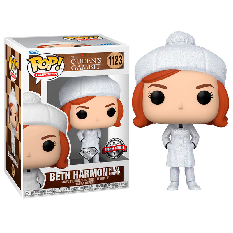 Figurine Funko POP! Gambito de Dama Beth Finale Exclusive, vue 3