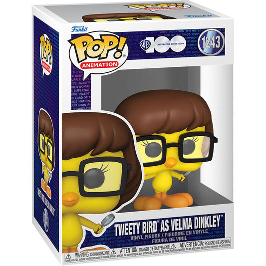 Figurine Funko POP! Looney Tunes Tweety Bird as Velma Dinkley