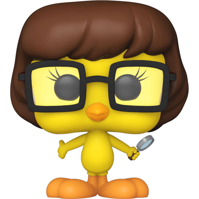 Figurine Funko POP! Looney Tunes Tweety Bird as Velma Dinkley, vue 3