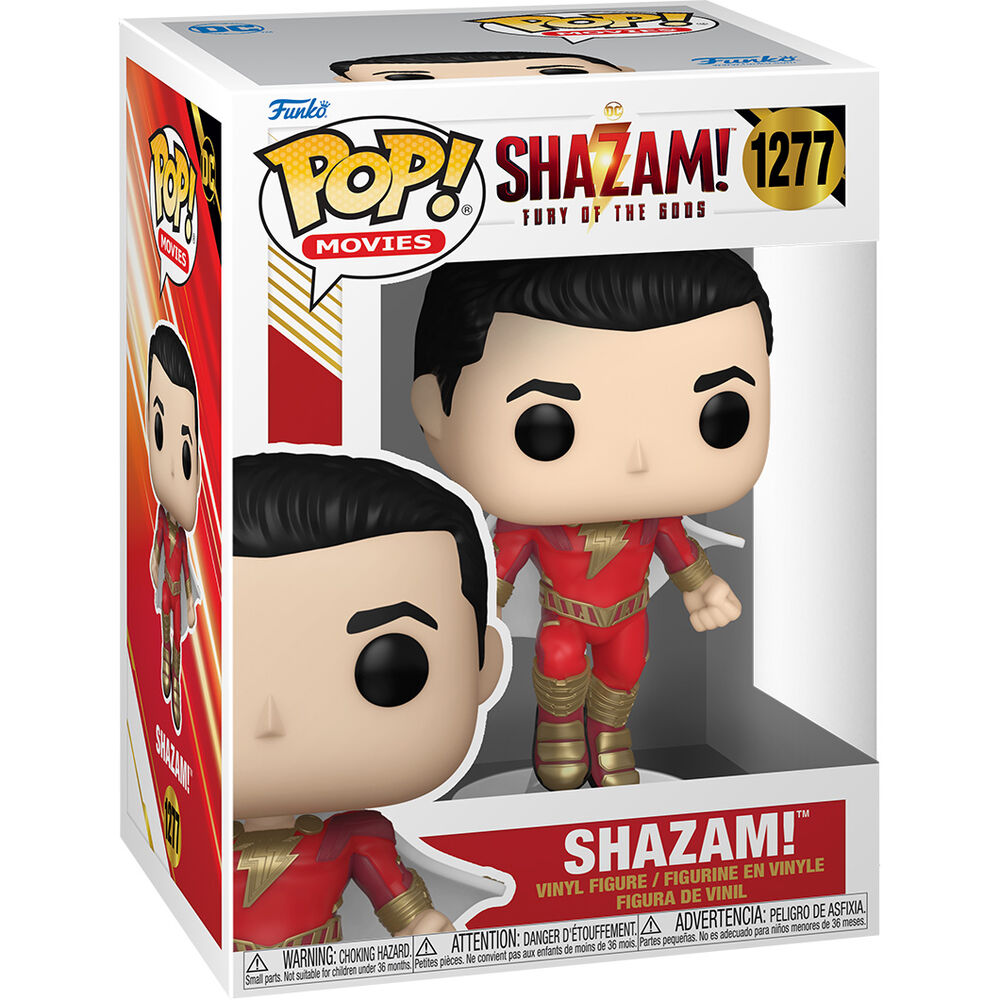 Figurine Funko POP! DC Comics Shazam! Fury of the Gods Shazam, vue 3