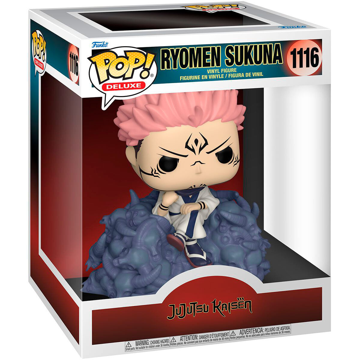 Figurine Funko POP! Deluxe Jujutsu Kaisen Sukuna, vue 2
