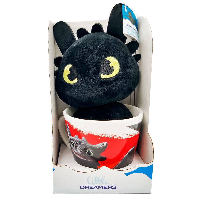 Peluche Krokmou Dragons 18 cm