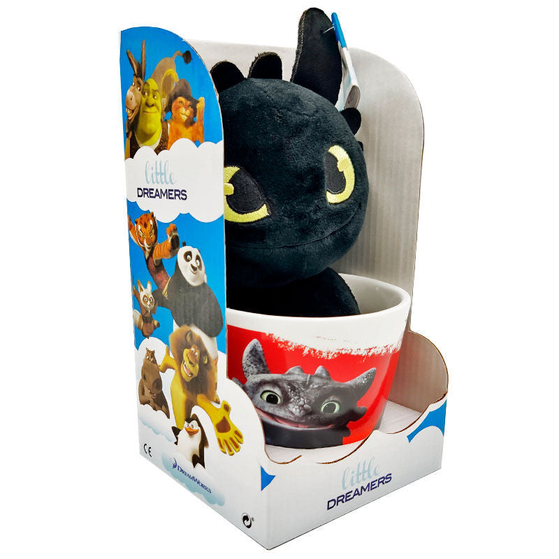 Peluche Krokmou Dragons 18 cm, vue 2
