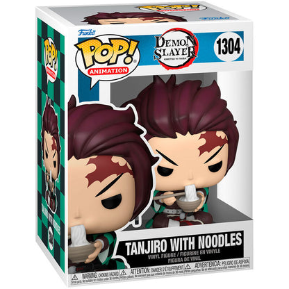 Figurine Funko POP! Demon Slayer Kimetsu no Yaiba Tanjiro with Noodles