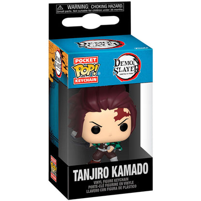 Porte-clés Funko Pocket POP! Demon Slayer Kimetsu no Yaiba Tanjiro Kamado