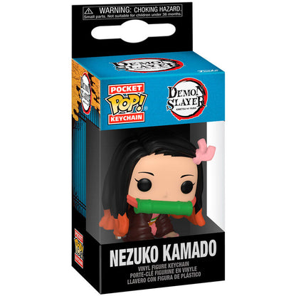 Porte-clés Funko Pocket POP! Demon Slayer Kimetsu no Yaiba Nezuko Kamado