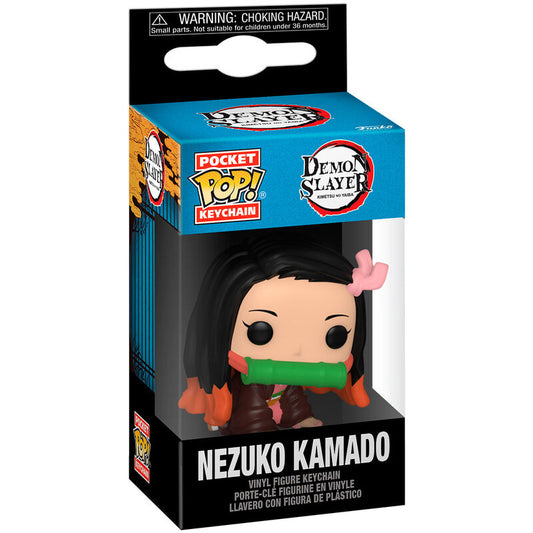 Porte-clés Funko Pocket POP! Demon Slayer Kimetsu no Yaiba Nezuko Kamado