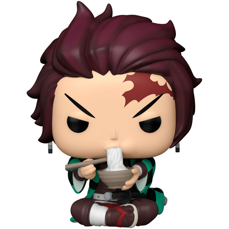 Figurine Funko POP! Demon Slayer Kimetsu no Yaiba Tanjiro with Noodles, vue 2