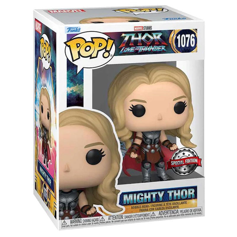 Figurine Funko POP! Marvel Thor Love and Thunder Mighty Thor Exclusive