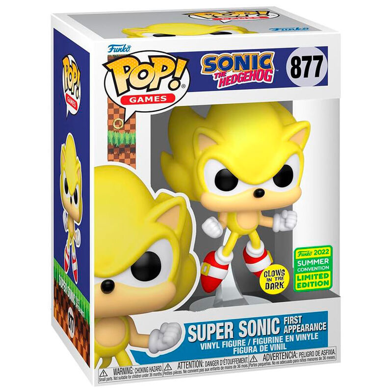 Figurine Funko POP! Sonic The Hedgehog Super Sonic Exclusive