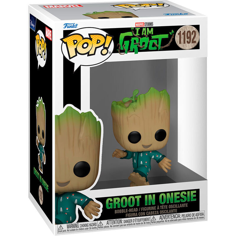 Figurine Funko POP! Marvel I am Groot Groot in Onesie