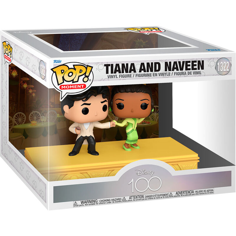Figurine Funko POP! Disney 100th Anniversary Tiana & Naveen