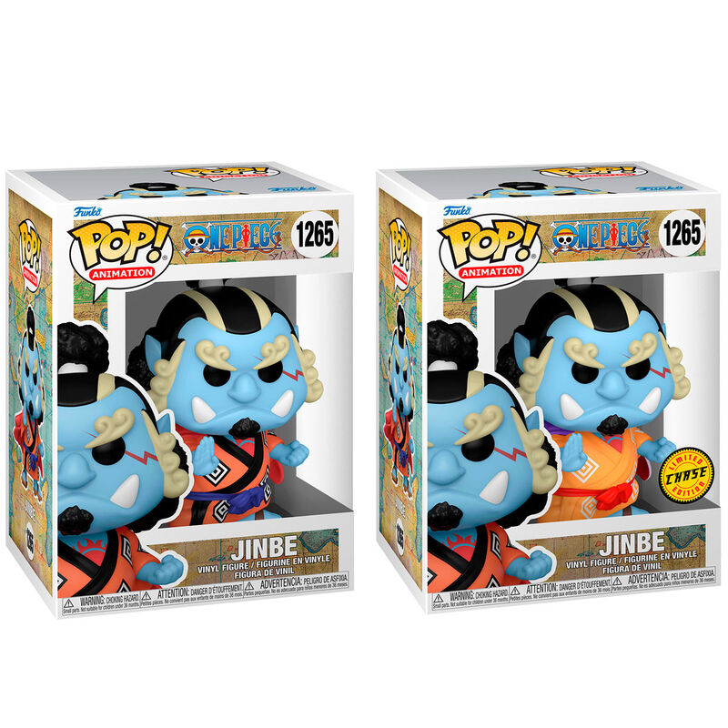 Figurine Funko POP! One Piece Jinbe 5 + 1 Chase