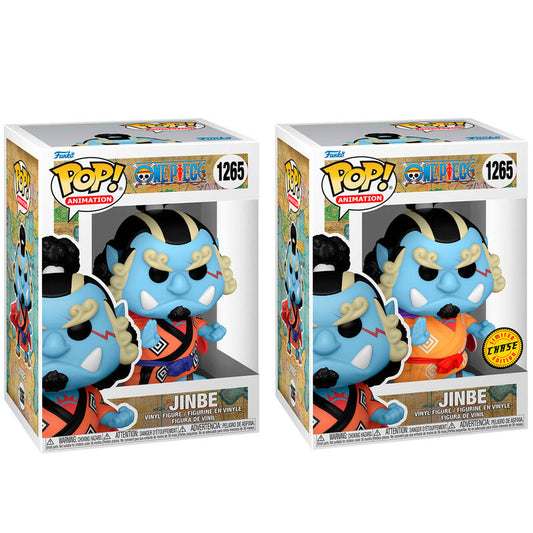 Figurine Funko POP! One Piece Jinbe 5 + 1 Chase