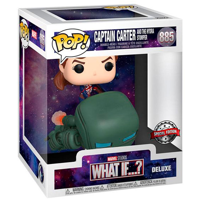 Figurine Funko POP! Marvel What If Captain Carter Exclusive