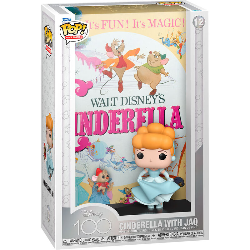 Figurine Funko POP! Movie Poster Disney Cenicienta, vue 2