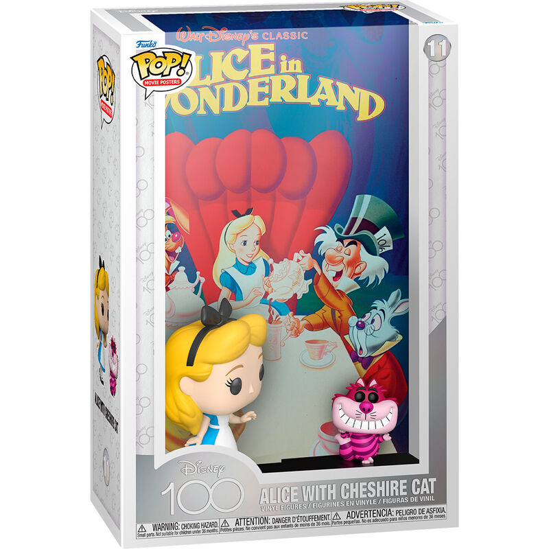 Figurine Funko POP! Movie Poster Disney 100th Anniversary Alicia en el Pais de las Maravillas