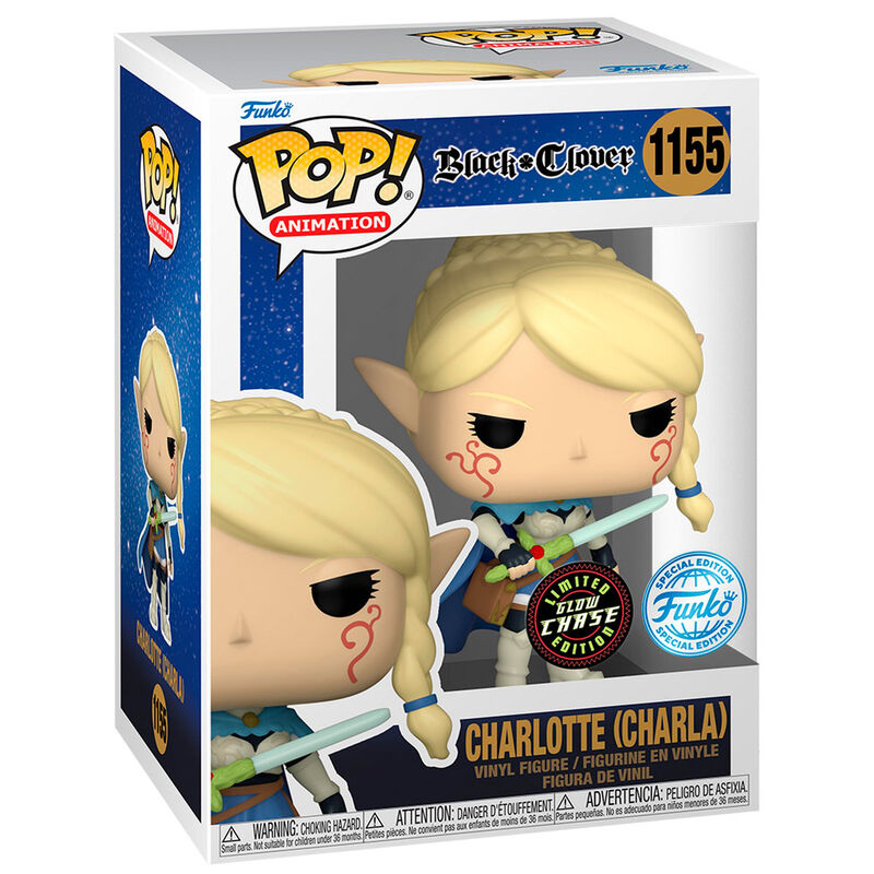 Figurine Funko POP! Black Clover Charlotte Chase Exclusive