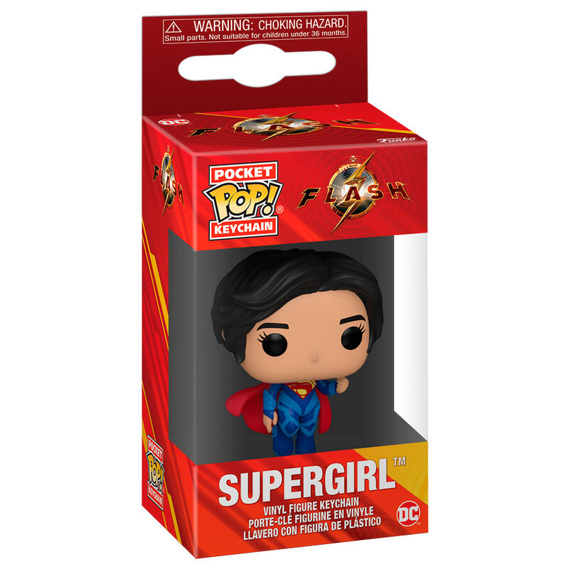 Porte-clés Funko Pocket POP! DC Comics The Flash Supregirl