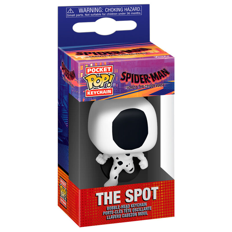 Porte-clés Funko Pocket POP! Marvel Spiderman Across the Spiderverse The Spot