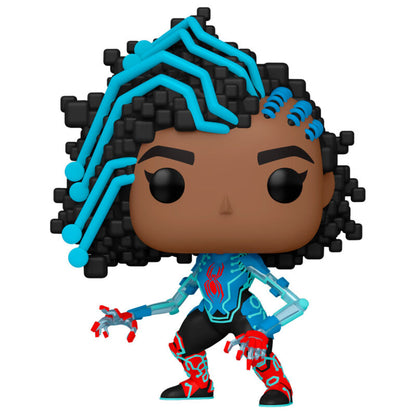 Figurine Funko POP! Marvel Spiderman Across the Spiderverse Spider Byte, vue 2