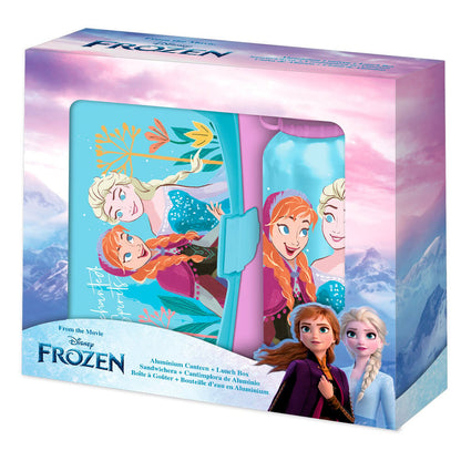 Sac à goûter en aluminium Disney Frozen + aluminium bottle set, vue 2