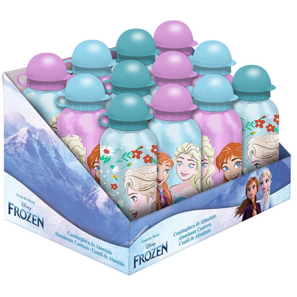 Gourde en aluminium Disney Frozen assorti 500 ml, vue 2