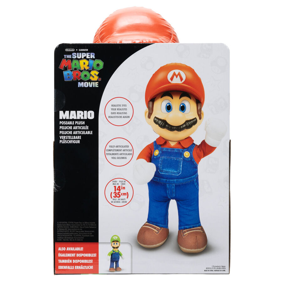 Peluche Super Mario Bros Le Film 30 cm, vue 4