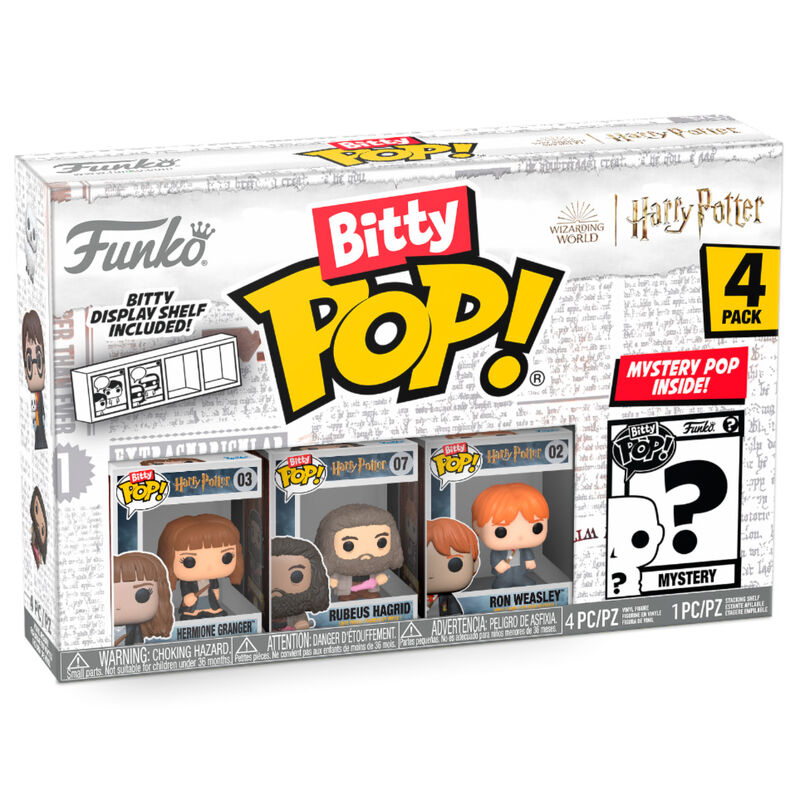 Figurine Funko POP! Blister 4 figuras Bitty POP Harry Potter Hermione