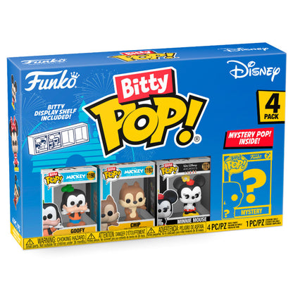 Figurine Funko POP! Blister 4 figuras Bitty POP Disney Goofy