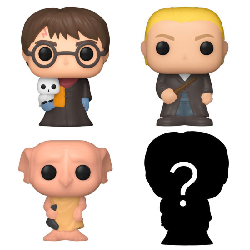 Figurine Funko POP! Blister 4 figuras Bitty POP Harry Potter Harry Potter, vue 2