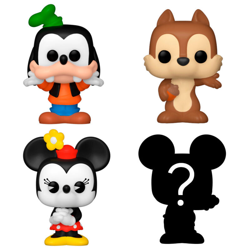 Figurine Funko POP! Blister 4 figuras Bitty POP Disney Goofy, vue 2
