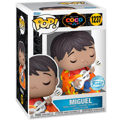 Figurine Funko POP! Disney Pixar Coco Miguel Exclusive, vue 3